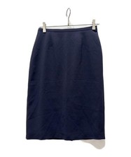 MaxMara Square Skirt Navy Size 40 Used