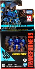 Transformers Studio Series Core Bumblebee Rumble Concept Art 3.75  Action Figure