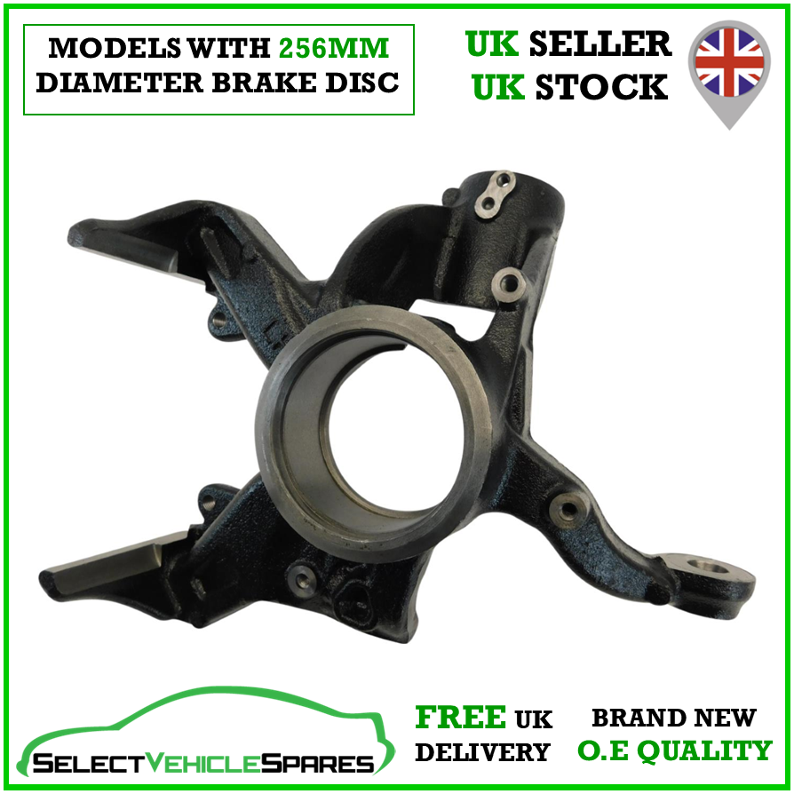 NEW Skoda Fabia Mk4 Front Left Steering Knuckle & Carrier (256mm Disc) 2022> - Image 4