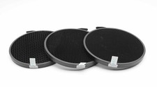 Unbranded 3-Piece Honeycomb Grid Set for 7" Reflectors 20/40/60 Degree  20752 