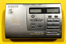 Sony MZ-F40 walkman radio portable MD player Made in Japan MiniDisk Mega Bass