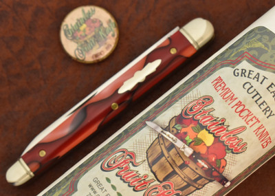 Great Eastern Cutlery GEC Fruit Knife 892121 Apples & Oranges Acrylic (30119)