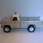 Tonka Chevron Metal Pickup Truck Toy Vehicle - Gray & White