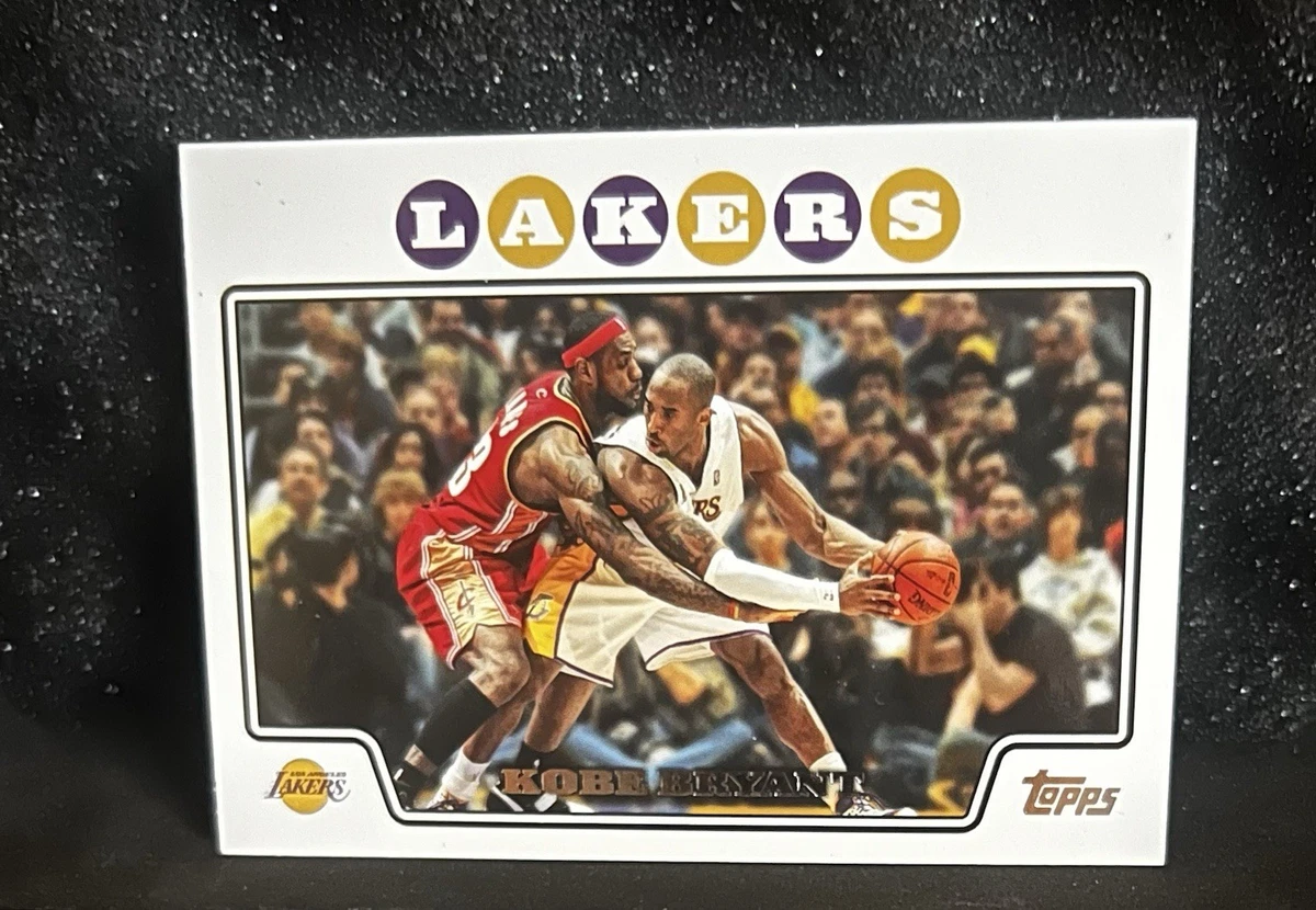 Topps Kobe Bryant Basketball 2008-09 Season Sports Trading Cards
