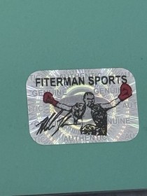 Mike Tyson Autographed Signed 8x10 Picture Punch out NES Nintendo Fitterman COA