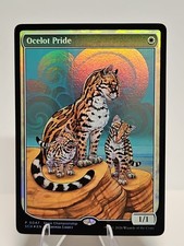Ocelot Pride Textless Foil Store Championship Promo MTG Lorwyn