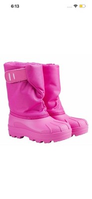  NEW IGOR snow boots Fuchsia made in Spain - Girls size 2