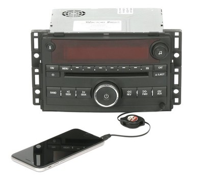 2006-07 Saturn Ion Vue AM FM Radio Single Disc CD Player w Aux Part 15790419 US8