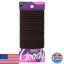 Goody Ouchless Hair Elastics No Pull No Breakage Tangle-Free Hold For Thick