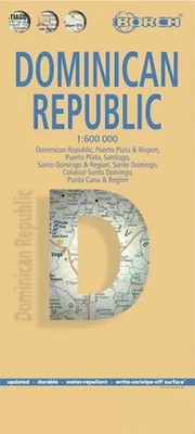 Borch Map Dominican Republic. República Dominicana | (Land-)Karte | 2 S. | 2022