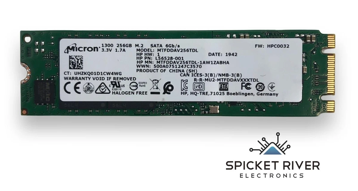 ③-W739-Micron NVMe 256GB SSD 4点 Amazon.com: Micron SSD 256GB 2200S M.2 2280 80mm NVMe PCIe Gen3 x4