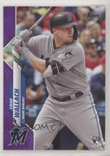2020 Topps Meijer Purple Chad Wallach #658 1g3