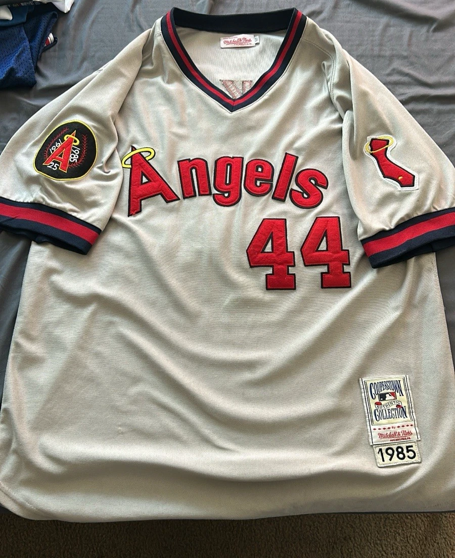 Mitchell & Ness Reggie Jackson California Angels MLB Fan Apparel