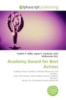 Frederic P. Miller (U. A.) | Academy Award For Best Actress | Taschenbuch (2026)