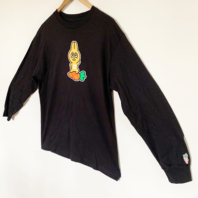 Anwar Carrots Logo Black Long Sleeve Tee Medium [DEADSTOCK]