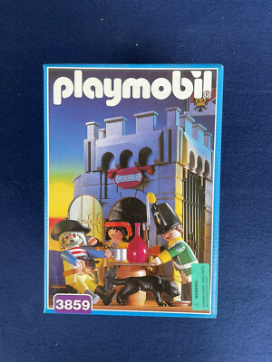 Playmobil Vintage 3859 - Pirate's Prison Tower - Sealed Perfect MIB - 1996