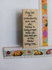 Stampendous!  N033  Blessing  Mounted Wood Rubber Stamp