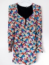 Zara flower Floral Print Dress Size M