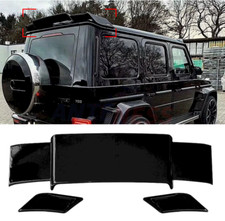 GLOSS BLACK W463 W464 REAR ROOF SPOILER BRABUS STYLE MERCEDES G CLASS WAGON G63