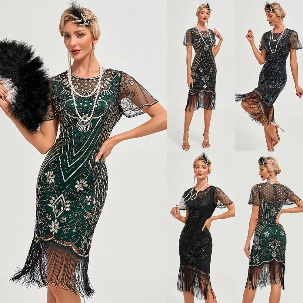 Great gatsby plus size dresses with sleeves top