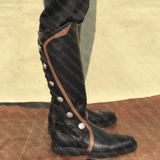 Custom-Made Knee High Custom Renaissance Boots