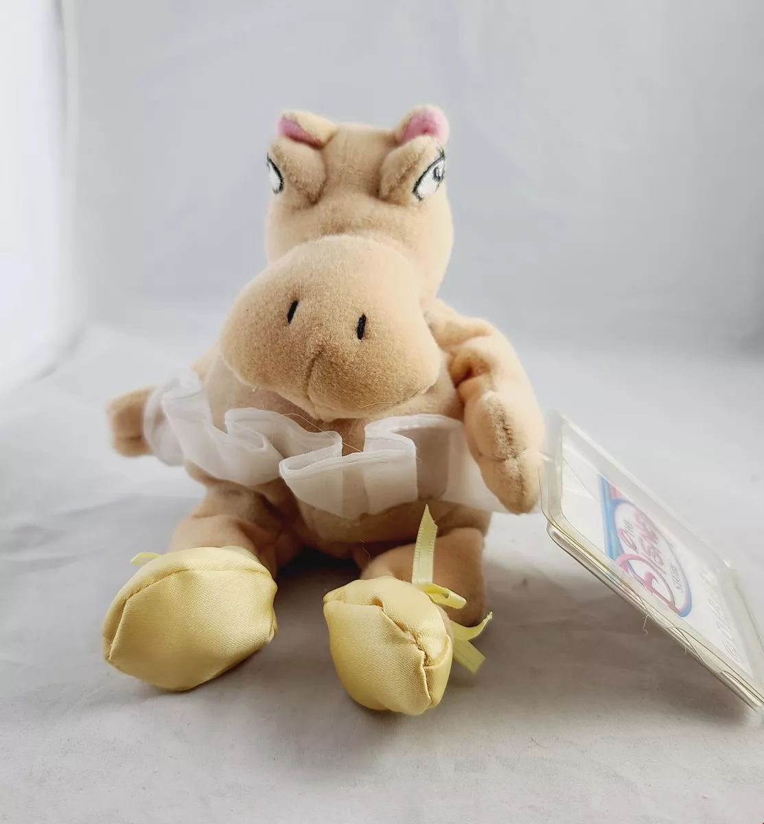 Disney Store Hippo Fantasia Bean Bag 8 Plush