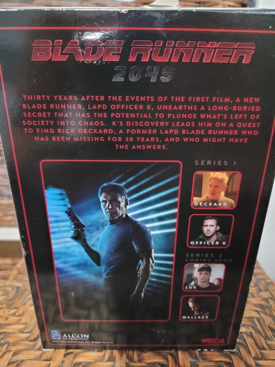 【未開封】NECA ブレードランナー2049 オフィサーk+デッカード+おまけ NECA Blade Runner 2049 Series 1 Deckard Officer K Set of