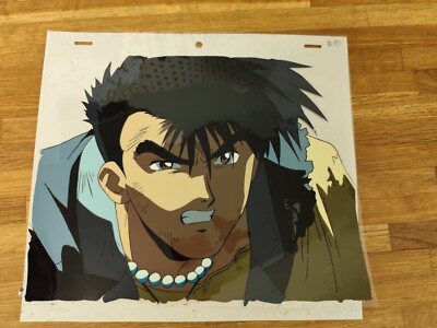 Shin Kai Crimson Wolf Hon Ran Cel Seruga Douga Sketch Anime Animation Japan