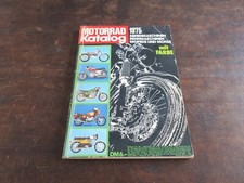 Motorradkatalog Motorrad Katalog 1975 Motor-Presse-Verlag nr. 5