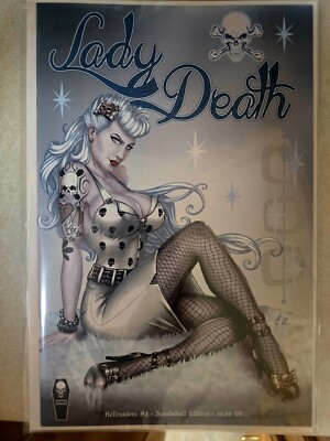 Lady Death: Hellraiders #1 Bombshell Edition David Harrigan (Coffin Comics 2019)