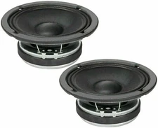 AUTHENTIC 2 x Faital Pro 8FE200 8" Midrange/Midbass 260W Audio Speaker 8Ohm 95dB