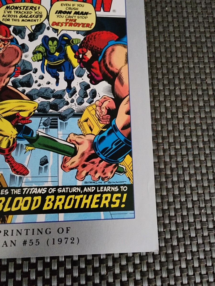 Marvel Milestone Edition: Iron Man #55 (1992) Reprint First