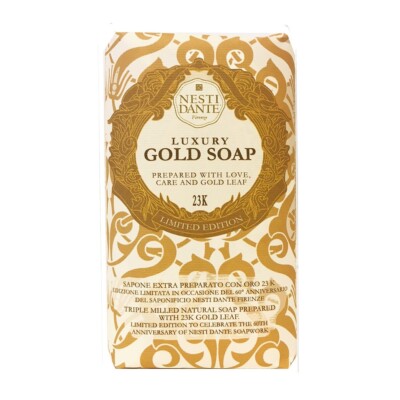 837524000830 Nesti Dante Luxury Gold Soap mydło toaletowe 250g (P1) Nesti Dante