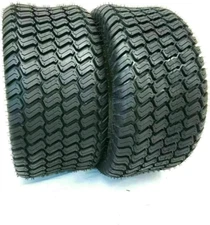 Two 18X8.50-8 Turf Lawn Tires 18 850 8 Riding Lawn Mower Tractor Tubeless Golf C