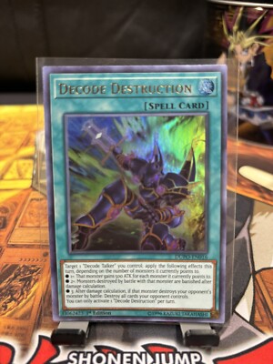 Yu-Gi-Oh! Decode Destruction 1st Ed. DUPO-EN016 Ultra Rare NM/LP x1