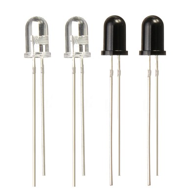 20/50/100PCS 3/5mm 850nm 940nm Universal LED IR Infrared Emitter Empfänger Diode