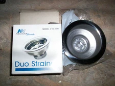 MATCO-NORCA DUO STRAINER STAINLESS STEEL  MODEL SS-100 NO BASKET