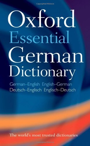 Oxford Essential German Dictionary: Over 100 000 words, phrases and translation