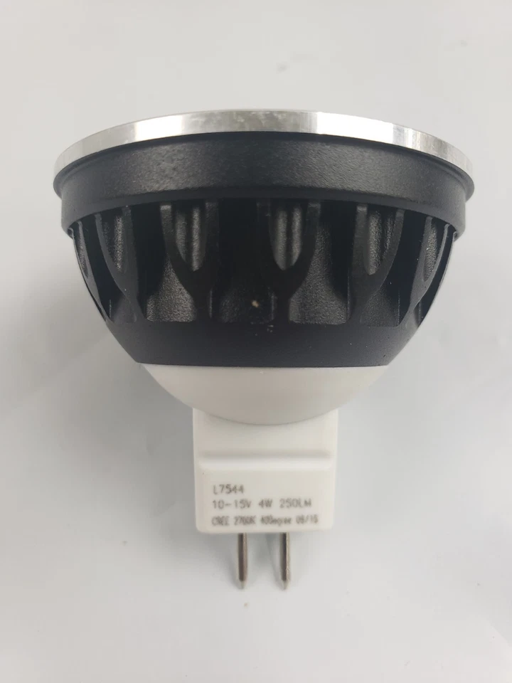 New PACK OF 100 Luminance L7544 NON DIMMABLE 4W MR16 LED Light Bulb Lamp - Image 4 of 4