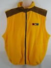 CMT Fleece Vest Vintage Country Music Television Yellow Giddy Up Mens Large