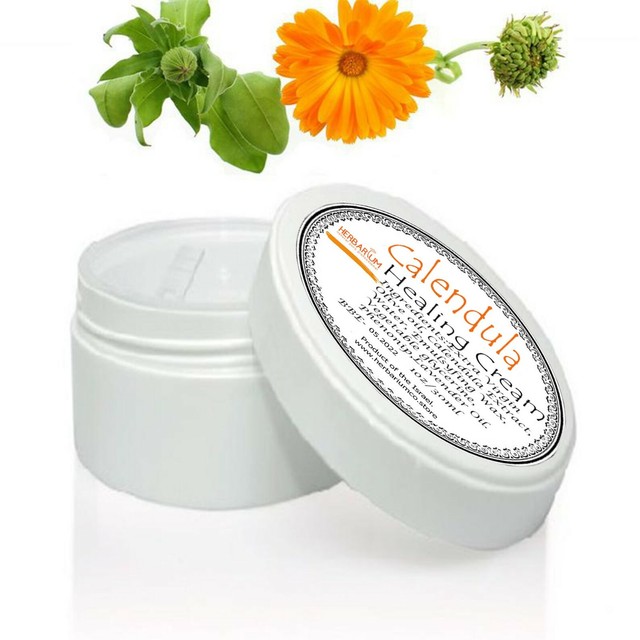 Healing Cream Calendula.Psoriasis Salve for Cuts First Aid Salve Eczema