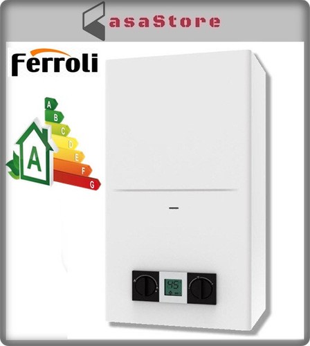 FERROLI PEGASO ECO SCALDABAGNO SCALDINO A GAS CAMERA APERTA LOW NOX 11LT GPL - Foto 1 di 4