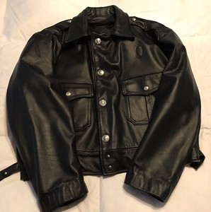 police jacket leather