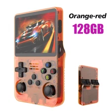 R36S Retro Handheld Video Game Console Linux System 3.5 Inch IPS Screen R35S Pro