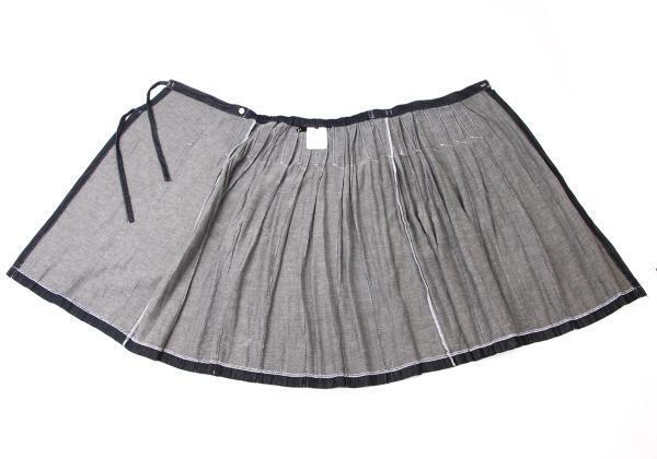 tricot COMME des GARCONS String Pleated Denim Wrap Skirt tricot COMME des GARCONS String Pleated Denim Wrap Skirt