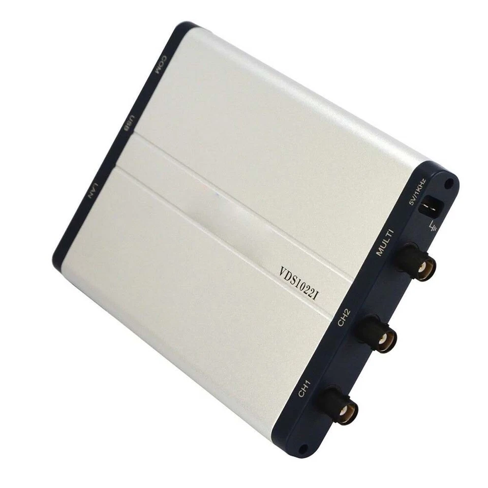 USB Isolation PC Digital Storage Oscilloscope 25MHz 2+1 Ch For OWON VDS1022I - Image 4 of 4