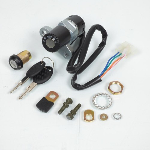 Kit Serrure P2R (motorisé) Complet Pour Scooter Piaggio 50 Vespa LX 4T (2005-2020) - Neuf Avec Clés