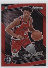 2024-25 Panini Prizm Black Ruby Wave Prizm Cam Christie #235 dq2