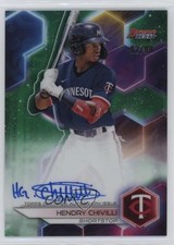 2023 Bowman's Best of Green Refractor 92/99 Hendry Chivilli #B23-HC Auto 1ja4