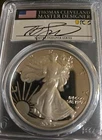 2024-S Proof American Silver Eagle PCGS PR70 DCAM Signed T Cleveland M. O.